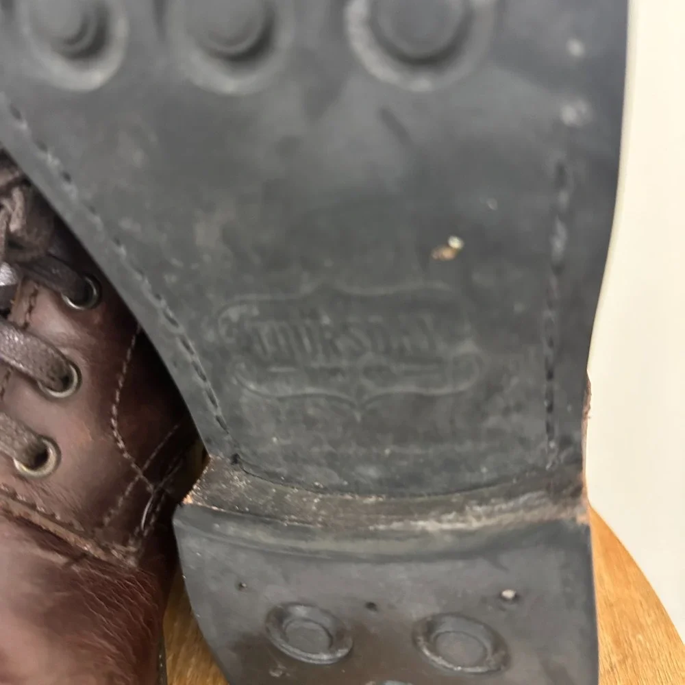 Thursday Boot Company Everyday Mens US 11.5 Captain Boots Brown Leather Ankle